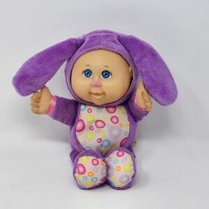 CPK Cuties Purple Bunny Costume Plush Cabbage‎ Patch Kids Easter Doll 10" 2012
